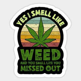 420-Weed Sticker